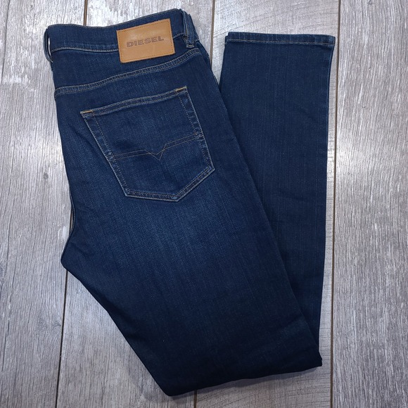 Diesel Other - Diesel D-Luster Jeans Mens 34x34 Dark Blue Slim Fit Stretch Denim Pants